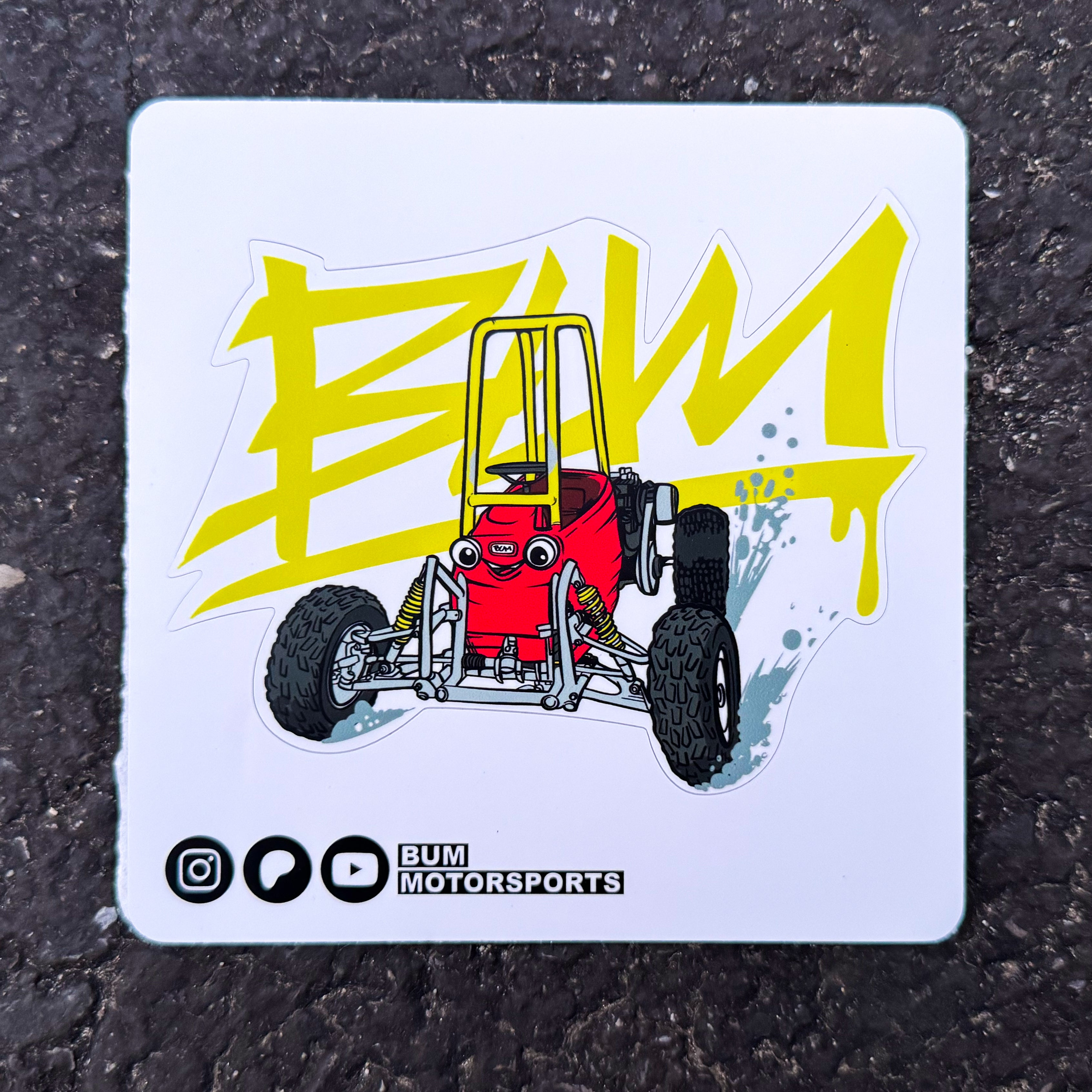 Big Mike Sticker – Bummotorsport